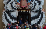 ingresso pubblico GPFF con tigre