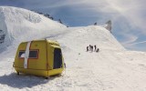 Passaggio obbligato in cui si incontrano la salita al rifugio Chabod e la discesa al rifugio Vittorio Emanuele