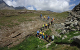 I ragazzi di Giroparchi Nature Trail sui sentieri del Gran Paradiso