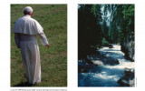 Papa Giovanni Paolo II Introd Valle d'Aosta Jean Paul 2 San Santo Papi Pontefici montagna schiena papalina fiume Les Combes