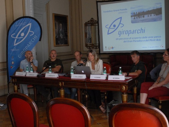 Conferenza stampa Giroparchi a Milano - Foto Archivio FGP