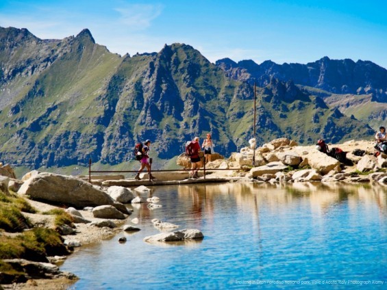 Trekking in Gran Paradiso national park, Valle d’Aosta, Italy Photograph Alamy - The Guardian