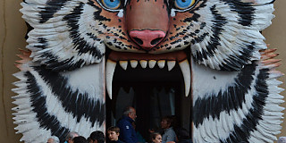 ingresso pubblico GPFF con tigre